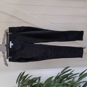 Amazon essentials women's black short skinny dress pants